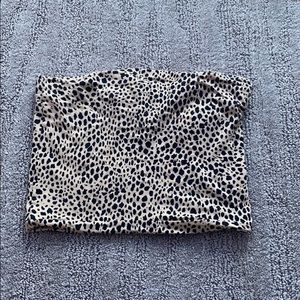 Cheetah Brandy Melville tube top!